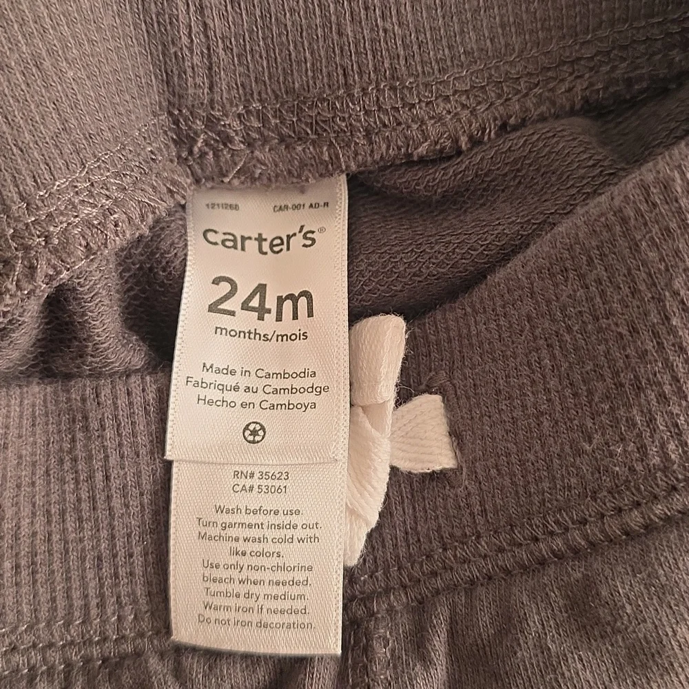 Carters Kids Joggers Size 24 Months